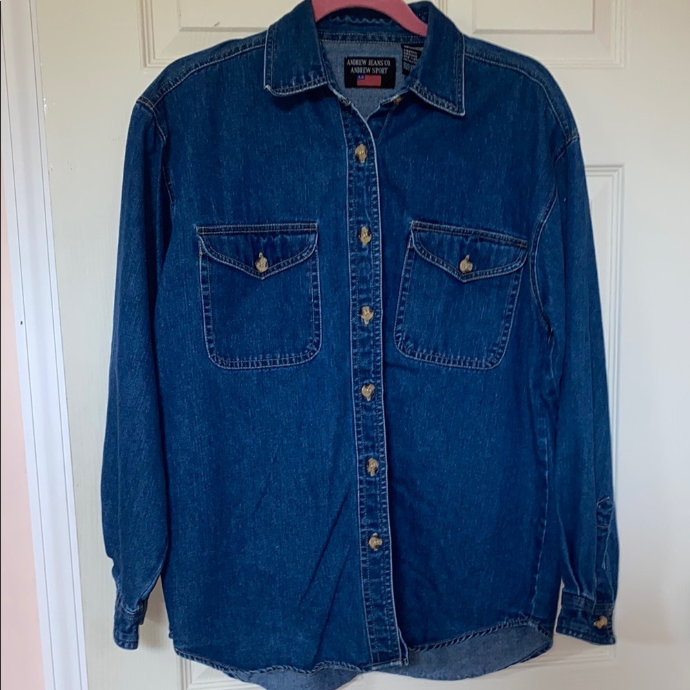 Vintage Blue Denim Jean Jacket